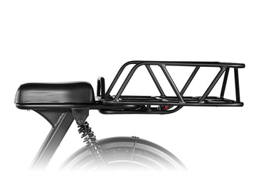 himiway bike cargo rack for food delivery